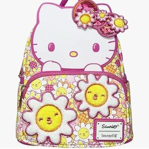 Loungefly Mini Backpack - Sanrio Hello Kitty Floral
